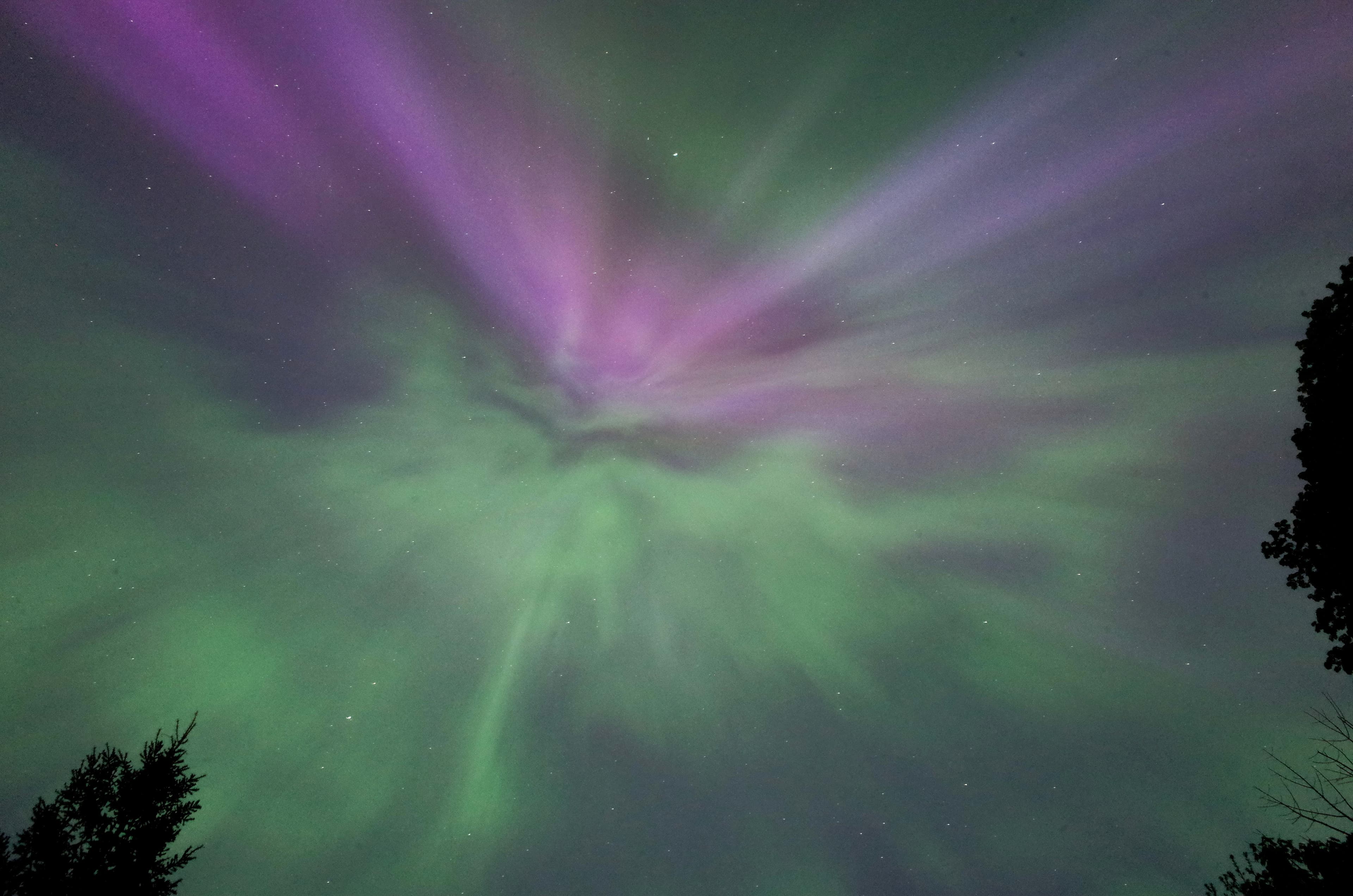 The night sky